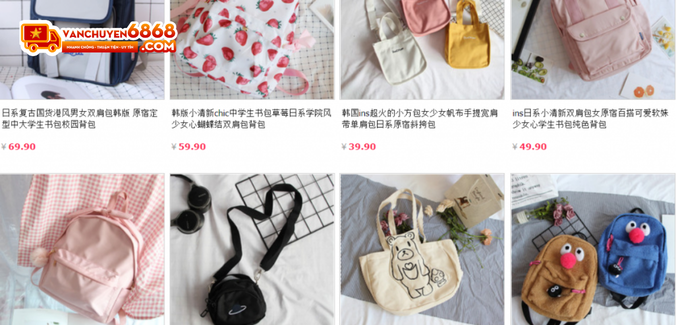 5 shop bán túi chéo nữ Taobao được giới trẻ nhiệt tình săn đón