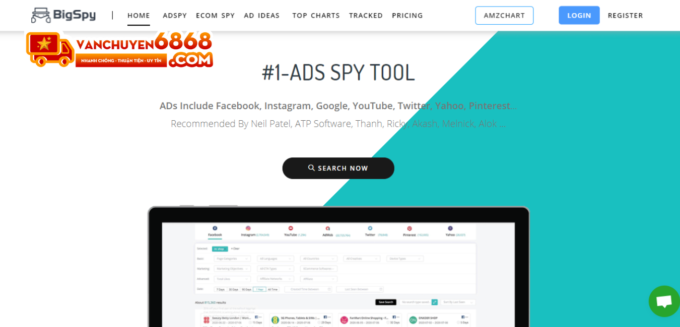 Tìm sản phẩm hot trend bằng công cụ Spy Ads Facebook